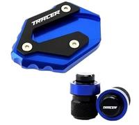Kickstand Pad For Tracer 900 /gt 700 For 9/gt 7/gt MT-09 SP MT07 CNC Side Stand Enlarge Extension And Tire Valve Air Caps