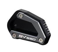Kickstand Pad Motorcycle Accessories Kickstand Extension Plate Foot Side Stand Enlarge Pad For SV650 SV650S 650S 2003-2007