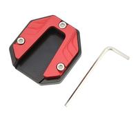 Kickstand Pad Motorcycle Extender Foot Side Stand Plate Pad High Strength Kickstand Support Accessory