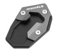 Kickstand Pad Motorcycle Kickstand Plate For B&MW R1300GS Adventure Side Stand Base Extension Pad Support Plate Enlarged Foot Pad Enlarge Plate(Titanium)