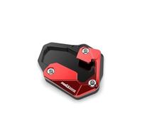 Kickstand Pad Motorcycle Side Stand Pad For B&MW GS1300 R1300GS ADV Adventure 2023-2025 Enlarge Extension Kickstand Foot Pad Support Enlarge Plate(Red3)