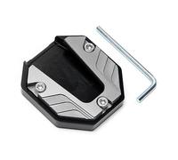 Kickstand Plate Extender Aluminum Alloy Motorcycle Bike Kickstand Extender Foot Side Stand Extension Foot Pad Support Plate Motorbike Accessories