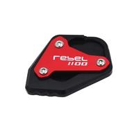 Kickstand Plate Extender Motorcycle Kickstand Foot Side Stand Extension Pad Support Enlarge Plate For REDEA CMX1100 1100 2020-2023
