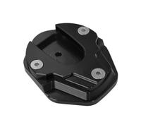 Kickstand Plate Motorcycle Kickstand Pad Side Stand Enlarger For H-ONDA CB650R CBR650R CBR650F CBR500R CBR400R CBR CB 650R 500R 400R 2019-2026(Black- Silver)