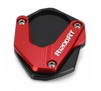 Kickstand Side Stand For R1200RT R1200 RT R 1200RT 2004-2013 Moto Foot Extension Enlarger Plate Pad Support(Red)