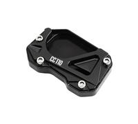 Kickstand Side Stand Pad For Cross Cub CC110 Motorcycle Small Foot Support Side Standing Mat Frame Widening And Enlargement Pad Tire Valve Cap