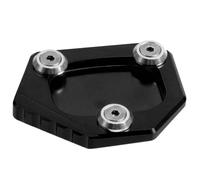 Kickstand Side Stand Plate Pad Enlarge Extension For Honda NC700X NC700S NC700D For Integra NC700 X S D CBR500R CB500F(Black)