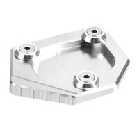 Kickstand Side Stand Plate Pad Enlarge Extension For Honda NC700X NC700S NC700D For Integra NC700 X S D CBR500R CB500F(Silver)