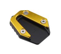 Kickstand Sidestand Stand Extension Enlarger Pad For Yamaha YZF-R3 YZF-R25 MT03 MT25 2014-2019 Motorcycle(Gold)
