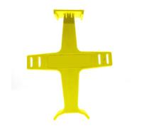 Kickstands Jiffy Stands Effortless Bracket Fork Guard Suspension Brace Stand Motorcycle Shock Absorber Transportation Protector(Yellow)