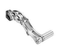 Kickstart Lever, Akozon Kickstarter Lever, Kickstart Lever Pedal, Starter Shafts Start Lever Kickstarter Aluminum Alloy Start Pedal Starter for Motorcycle Scooter(Silver)