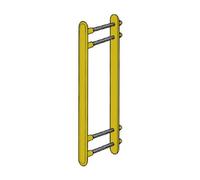 KICKSTOP 9602 Door FrameGuard - 300mm PB