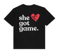 Kickz She Got Game Atiga T-shirt Black