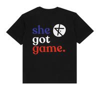 Kickz She Got Game France T-shirt Black