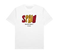 Kickz Spain Basketball T-shirt White