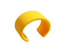 Kicomvi Acrylic Open Cuff Bangle Colorful Resin Chunky Thick Thin Wide Bracelet Plastic Bracelet for Women Jewelry, elastic, Acrylic, no gemstone