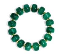 Kicomvi Multicolor Chunky Beaded Bracelet Acrylic Resin Beads Elastic Bangle for Women Jewelry, elastic, Resin, no gemstone