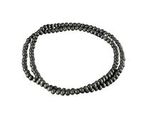 Kicomvi Natural Wood Bead Necklace 8MM Wooden Beaded Chunky Strand Necklaces Handmade Africa Wooden Chain for Women Men Jewelry, Wood, wood