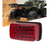 KICRY ATV LED Tail Light Aftermarket Taillight 5KM-8472C-10-00 Compatible with Yamaha Rhino Kodiak Grizzly Big Bear Bruin Wolverine Viking (Red Lens)