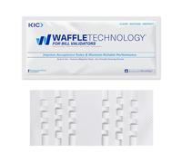 KICTeam - Waffletechnology® Cleaning Cards for Bill Validators & Bill Acceptors (15 Cards) - Presaturated with MiracleMagic® - 65mm