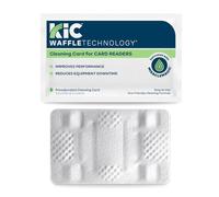 KICTeam - Waffletechnology® Cleaning Cards for Card Reader Payment Machines (10 Cards) - Presaturated with MiracleMagic®
