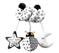 Kid Activity Black White Spiral Hanging Animal Toy Hanging Child Toy (B, One Size)