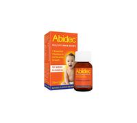 Kid Baby Multivitamin Drops - Aids Healthy Growth Contains Vitamin D, C and A - Suitable from Birth, Natural flavour and aroma, 25 ml