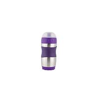 Kid Basix Safe Sporter | Lunch & Sport Stainless Steel Water Bottle | Easy Pull Spout | Mud Cap|Dishwasher Safe |holds 12 Oz. | Purple