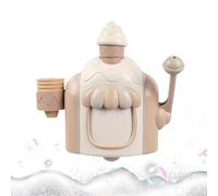 Kid Bath Toys - Hand-Cranked Wall-Mounted Ice Cream Foam Maker | Fun Bath Toy for 2-5 Years Old Boys, Girls, Children | Ideal for Christmas, Birthday, Bathroom, Home, Indoor Play, Early Learning, Sens