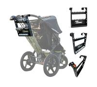 Kid Caddie - Golf Pram Attachment - Easy Setup, Universal Fit Golf Club Holder for Stroller, Leads Kids to Golf, Promotes Early Golf Skills, Perfect