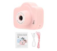 Kid Digital Camera for 3 4 5 6 7 8 9 10 11 12 Year Old Boys and Girls, Full HD 1080P Front and Rear Cameras Rechargeable Mini Camera Toy (Pink)