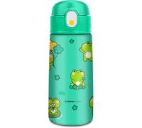 Kid Frog CHILL & REFILL Bottle, Green, 460ml, Stainless Steel, BPA Free