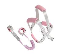Kid Harness - Toddler Safety Leash, Baby Walking Harness | Adjustable Baby Anti Lost Harness Belt Strap, 3In1 Glow-in-The-Dark Harness for Outdoor Travel, Busy Areas, Theme Parks, Shopping