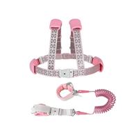 Kid Harness with Leash, Child Leashes, Adjustable Reflective Harness Anti-Lost Wrist Link with Lock for Girl Boys Outdoor Walking Secure Control