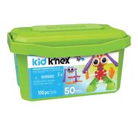 KID K’NEX - Budding Builders Building Set - 100 Pieces - Ages 3 and Up - Preschool Educational Toy