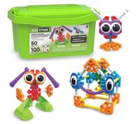KID K'NEX - Budding Builders Set ‚ 100 Pieces, Preschool STEM Building, Kid