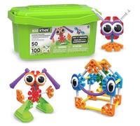 KID K’NEX - Budding Builders Building Set - 100 Pieces - Ages 3 and Up - Preschool Educational Toy