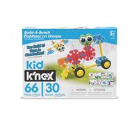 Kid K'NEX Build A Bunch Set Kids Construction Toys Ages 3+ | 30 Model, Animal, Character and Vehicle Toy Models, Creative Play, Basic Fun 85422A