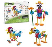 Kid K'NEX | Farmin' Friends 20 Model Building Set | 61 Pieces, Preschool Building Toy, Early Childhood Building Set, Engineering for Kids, STEM Educational Toys for Girls Boys Age 3+ | Basic Fun 85052