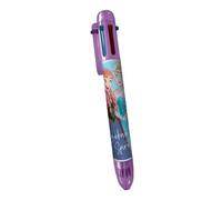 Kid Licensing Frozen Ballpoint Pen 6 Colours in Blister Pack, multicoloured, Única