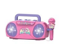 Kid Microphone and Speaker Portable Lighting Effect