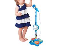 Kid Microphone Portable LED Stage Lights Speaker Toy