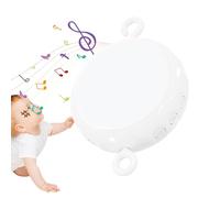Kid Mobile Music Box Kid Bed Attachment, 24 Piano Lullabies, 3 Modes | Musical Mobile Rotary Music Box for Kids Boys Home