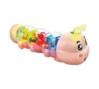 Kid Musical Toys | Caterpillar Shape Early Development Learning Tool,Musical Crawling Toys Light,for Boys Children Birthday Christmas