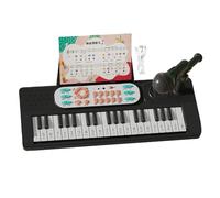 Kid Piano | 37-Key Rechargeable Instruments with Microphone - 2-Play Modes Musical Keyboard for Kids | for Boys Christmas Birthday Girl Boy Kids Girls