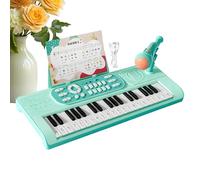 Kid Piano - 37-Key Rechargeable Learning Toy with Microphone,2-Play Modes Piano Keyboard for Kids,for Girl Boy Kids Girls Boys Christmas Birthday