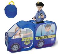 Kid Pop up Play Tent - My First Foldable Indoor & Outdoor Playhouse Vehicle Toys, Pretend Toy Playhouse Great Gift for Toddlers Boys & Girls (police)