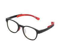 Kid Portable Color Blindness Glasses Lightweight Protection Anti Reflective for Everyday Activities TR Material (Red)
