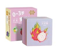 Kid Puzzles - Fruit Themed Parent-Child Toy, Jigsaw Puzzle Set, Engaging Learning with Safe Pieces, Educational Activity for Travel, Home Fun, School Play, and Kindergarten Development