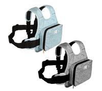 Kid Safety Harness - Riding Belt for Motorcycles | Linen Fabric with Adjustable Fit, 30x24cm Size, Child Waist 60-110cm, Adult Waist 56-160cm, Comfortable Breathable Design